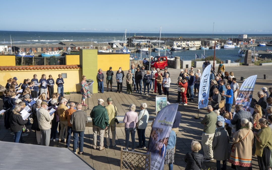 Opera-fællessang under Hirtshals Operafestival 2025